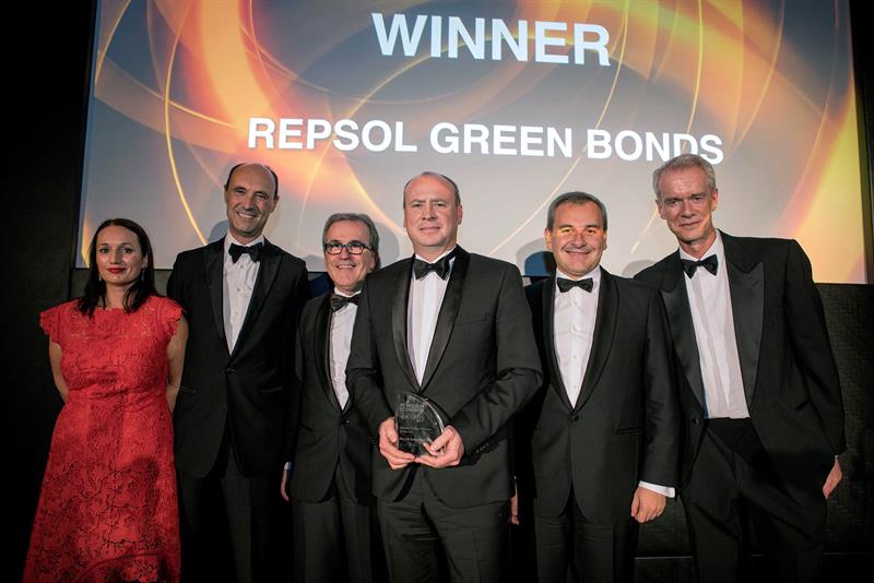  Repsol ontvangt een prijs voor zijn groene obligaties die de klimaatverandering bestrijden