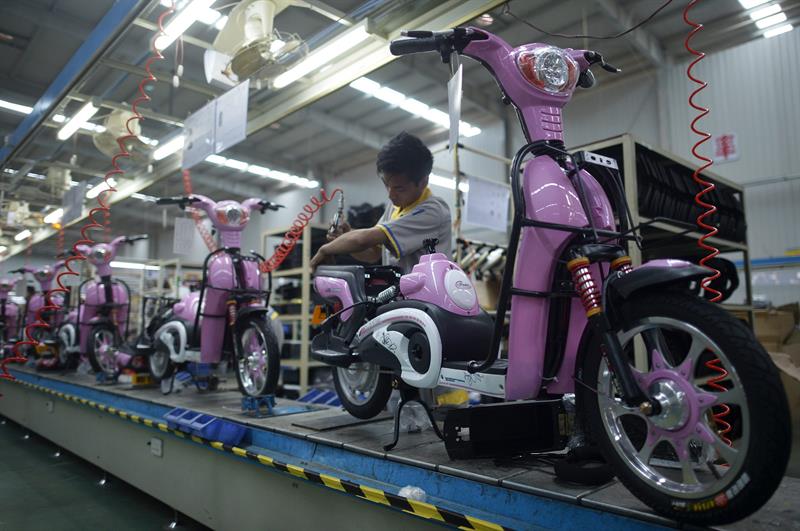  Shanghai verbiedt het gebruik van elektrische motorfietsen te huur