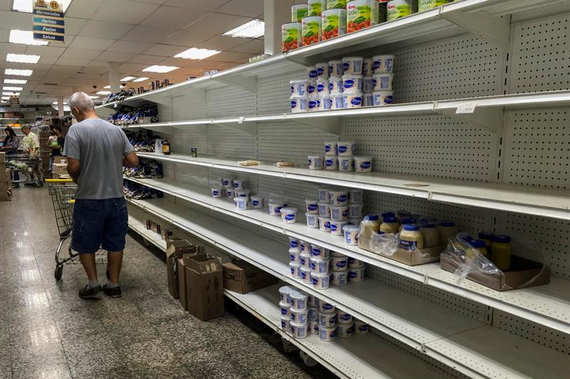  Venezuela produceert slechts 30% van het voedsel dat nodig is om zijn bevolking te behouden