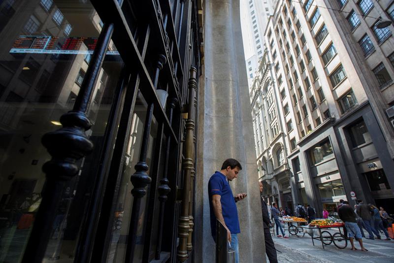  De aandelenbeurs van SÃ£o Paulo heeft 0,86 procent voorsprong op de opening