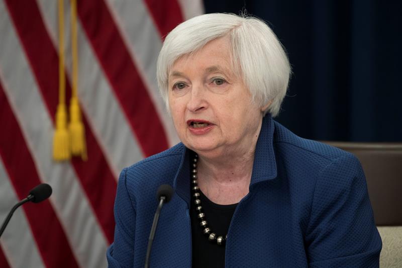  Janet Yellen zal het bestuur van de Federal Reserve verlaten in februari 2018